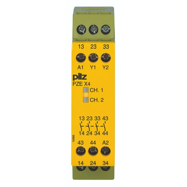 Pilz 774585 PZE X4 Safety Relay 24VDC 4NO Supplier