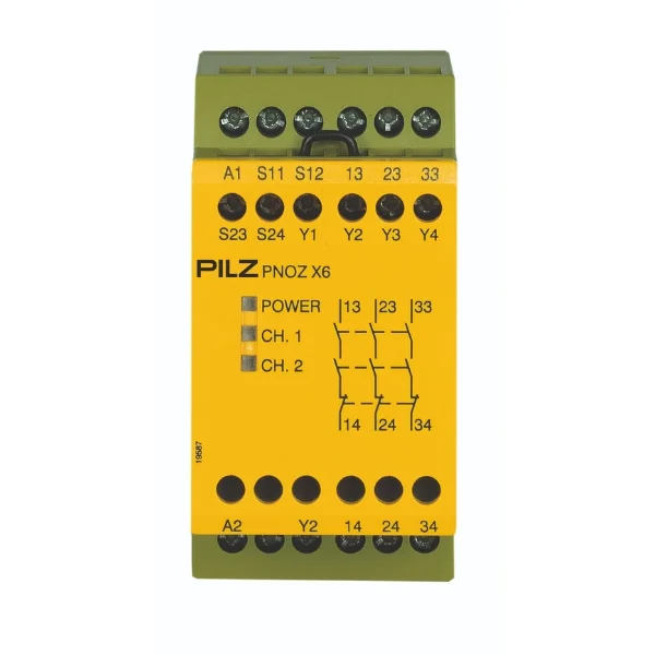 Pilz 774729 PNOZ X6 Safety Relay 24VAC / 24VDC 3NO Supplier