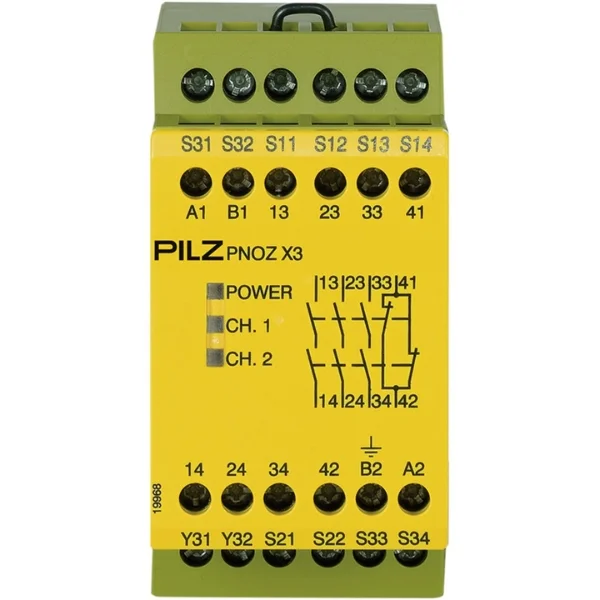 Pilz 774738 PNOZ X4 Safety Relay 230VAC 3NO 1NC Supplier