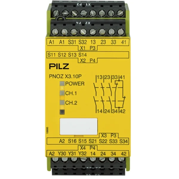 Pilz 777314 PNOZ X3.10P Safety Relay 24VAC/DC Supplier
