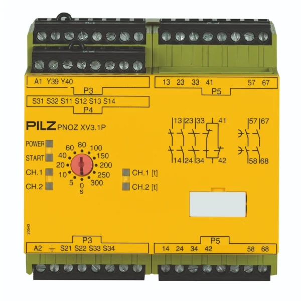 Pilz 777538 PNOZ XV3.1P Safety Relay 24–240VAC/DC Supplier