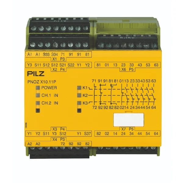 Pilz 777750 PNOZ X10.11P Safety Relay 24VDC 6NO 4NC Supplier