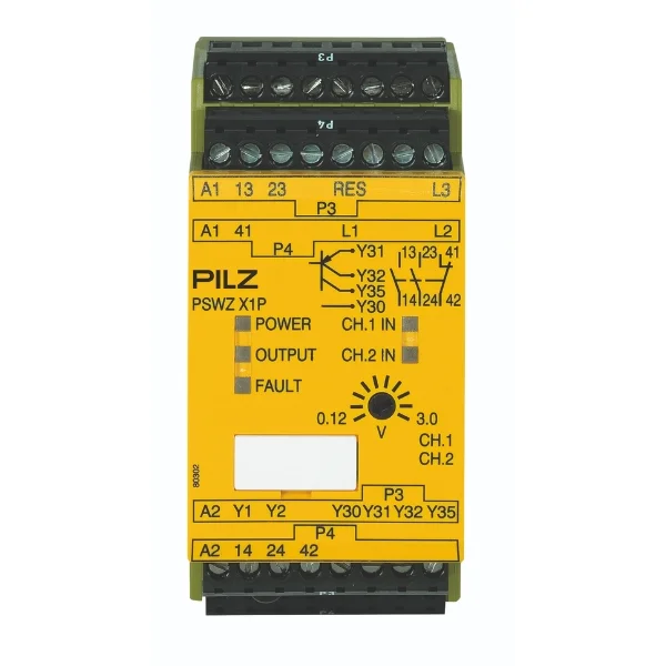 Pilz 777950 PSWZ X1P Monitoring Relay 24–240VAC/DC 2NO 1NC 2SO Supplier