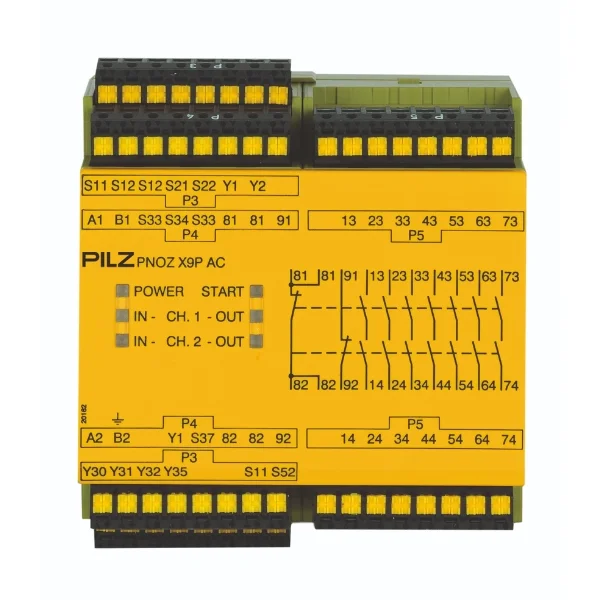 Pilz 787606 PNOZ X9P C Safety Relay Supplier