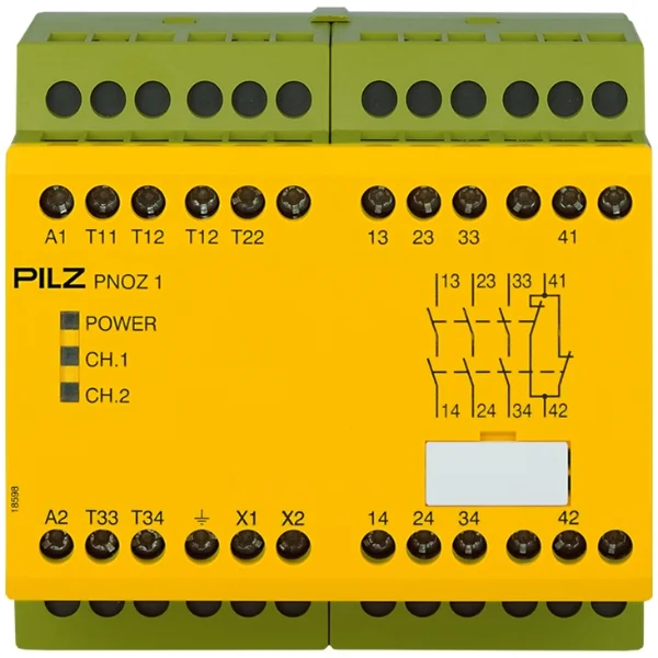 Pilz PNOZ 1 Safety Relay 110–120VAC (775630) Supplier