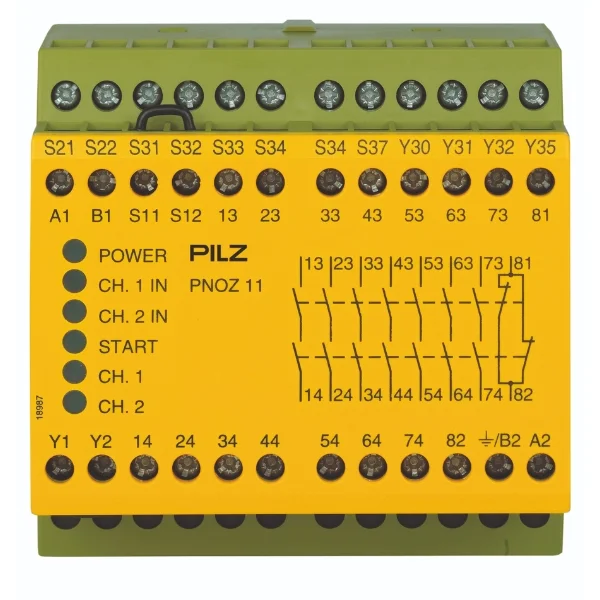 Pilz PNOZ 11 110-120VAC Safety Relays 24VDC (774085) Supplier