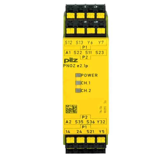 Pilz PNOZ e2.1p C Safety Relays 24VDC 2so (784136) Supplier