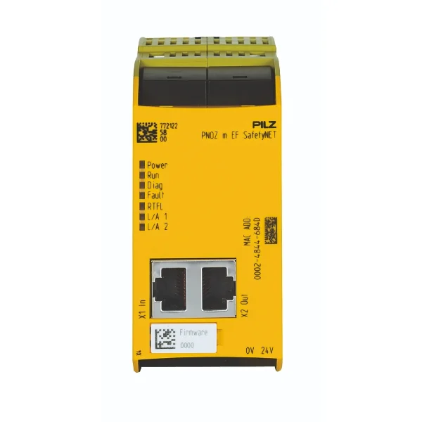 Pilz PNOZ m EF SafetyNET Communication Module – 772122 Supplier & Distributor