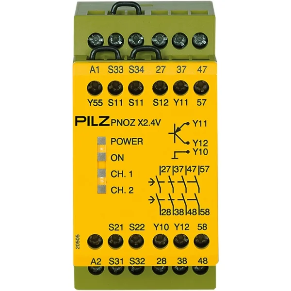 Pilz PNOZ X2.4V Safety Relay 24VDC (774517) Supplier