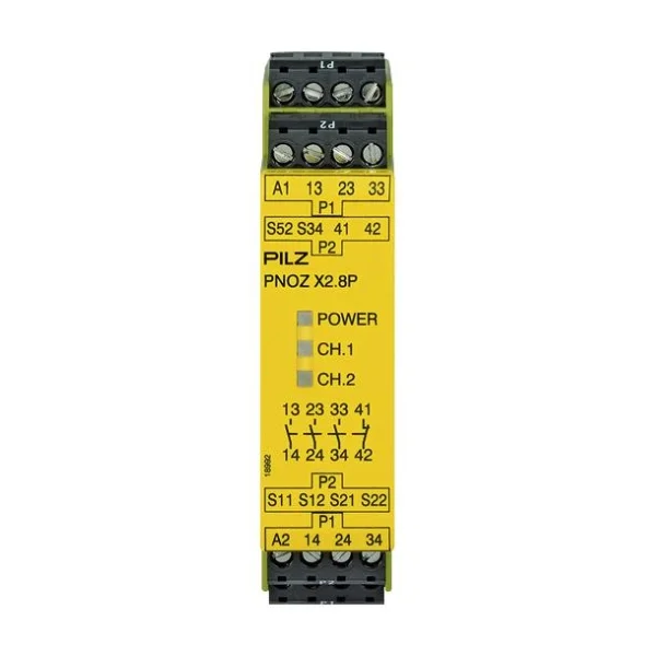 Pilz PNOZ X2.8P Safety Relay 24V AC/DC 3NO 1NC (777301) Supplier
