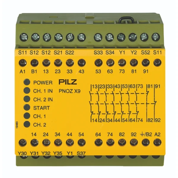 Pilz PNOZ X9 100-120VAC Safety Relays 24VDC (774605) Supplier