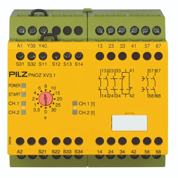 Pilz PNOZ XV3.1 Safety Relays 30/24VDC (774530) Supplier