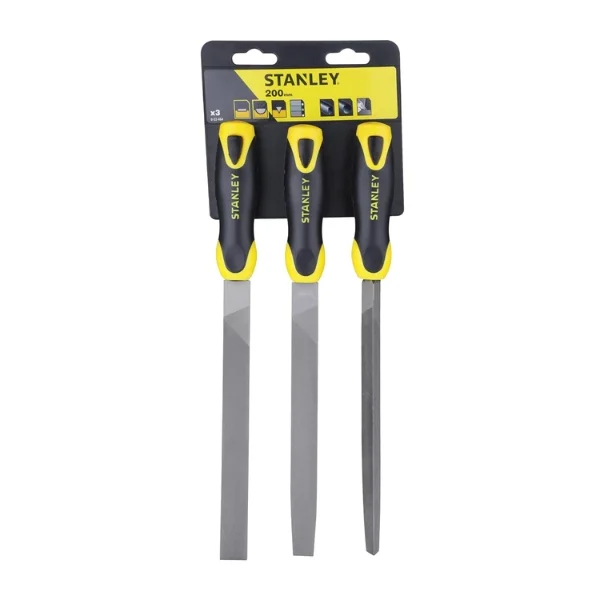 Stanley 0-22-464 File Set 3 Piece 200mm / 8 Inch Supplier
