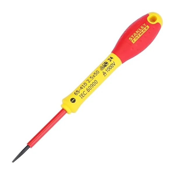Stanley 0-65-410 VDE Parallel Screwdriver 2.5mm x 50mm Supplier