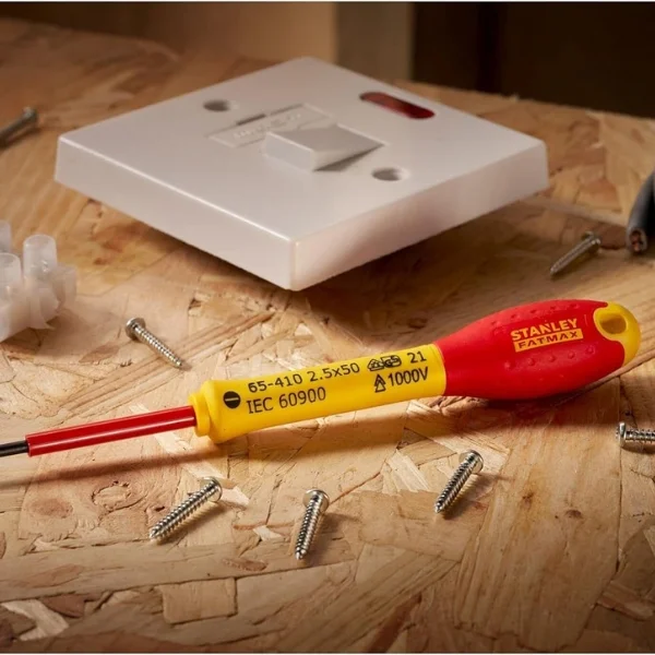 Stanley 0-65-410 VDE Parallel Screwdriver 2.5mm x 50mm Supplier