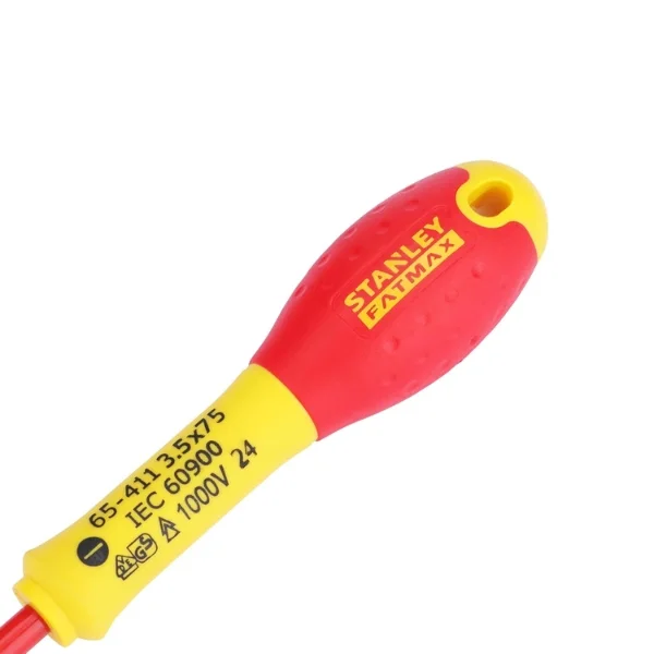 Stanley 0-65-411 VDE Parallel Screwdriver 3.5mm x 75mm Supplier