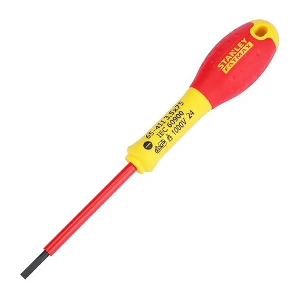 Stanley 0-65-411 VDE Parallel Screwdriver 3.5mm x 75mm Supplier