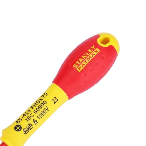 Stanley 0-65-414 VDE Phillips Screwdriver PH0 x 75mm Supplier