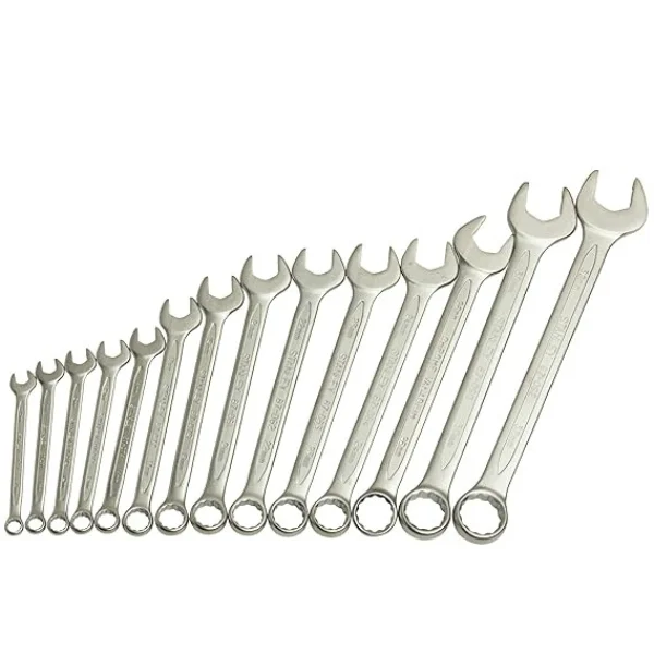 STANLEY 1-87-038 14 PC Slimline Combination Spanner Set (Metric) – Genuine Bulk Supply Pan India
