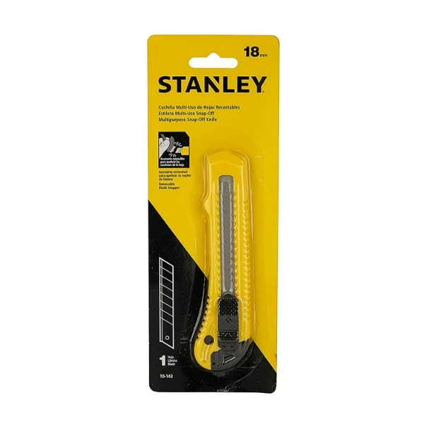 Stanley 10-143-S Snap-Off Knife 18mm Supplier