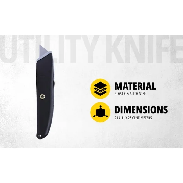 Stanley 10-175 Retractable Utility Knife 156mm Supplier & Distributor