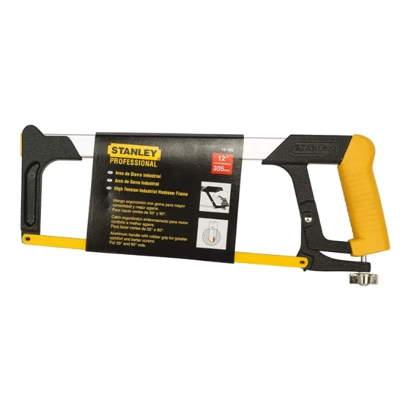 Stanley 15-166 Steel Frame Hacksaw 450mm with 305mm Blade Supplier