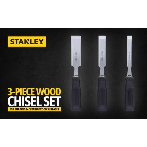 Stanley 16-089 Wood Chisel Set 3 Piece Supplier