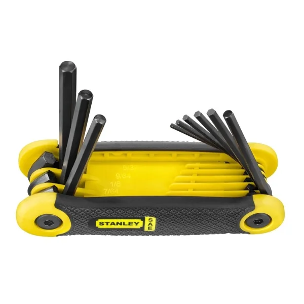 Stanley 2-69-265 Folding SAE Hex Key Set 9 Piece Supplier