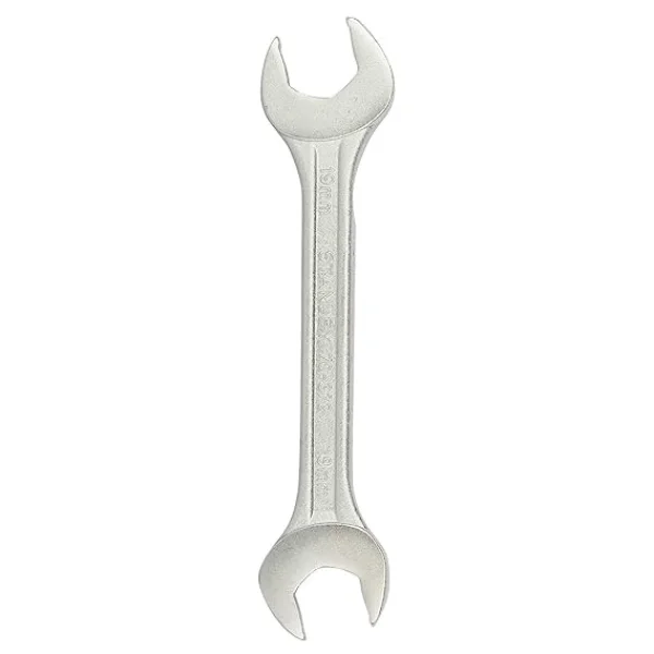 STANLEY 70-372E Double Ended Open Jaw CRV Spanner 18x19mm