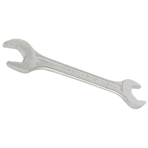 STANLEY 70-372E Double Ended Open Jaw CRV Spanner 18x19mm