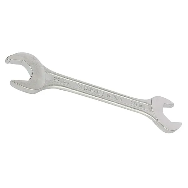 STANLEY 70-373E Double Ended Open Jaw CRV Spanner 20x22mm – Pan India Industrial Supply