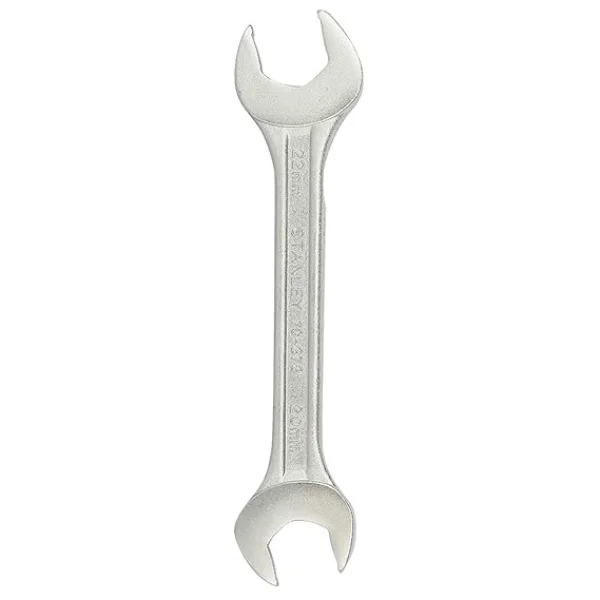 STANLEY 70-373E Double Ended Open Jaw CRV Spanner 20x22mm – Pan India Industrial Supply
