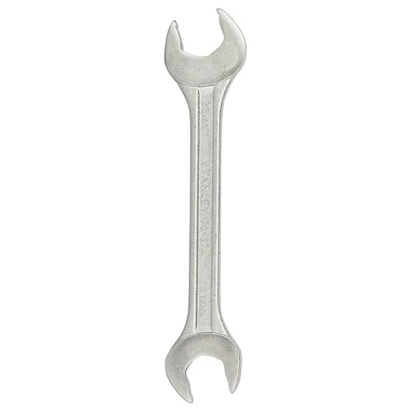 STANLEY 70-374E Double Ended Open Jaw CRV Spanner 21x23mm Pan India Supplier
