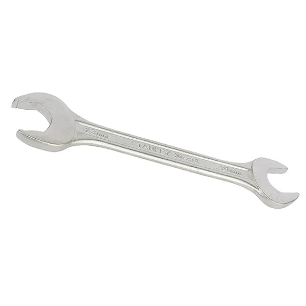 STANLEY 70-374E Double Ended Open Jaw CRV Spanner 21x23mm Pan India Supplier