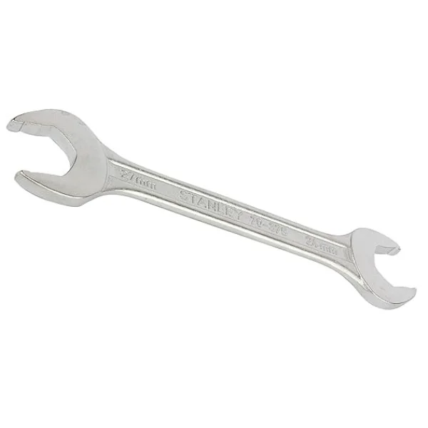 STANLEY 70-375E Double Ended Open Jaw CRV Spanner 24x27mm PAN India Industrial Supply