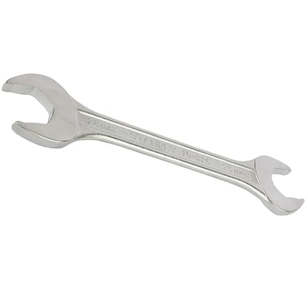 STANLEY 70-376E Double Ended Open Jaw CRV Spanner 25x28mm Pan India Industrial Supply
