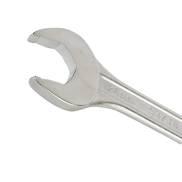 STANLEY 70-376E Double Ended Open Jaw CRV Spanner 25x28mm Pan India Industrial Supply