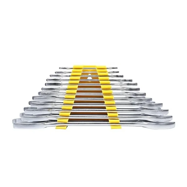 STANLEY 70-380E 12PC Double Open End Spanner Set (6x7 mm to 30x32 mm)
