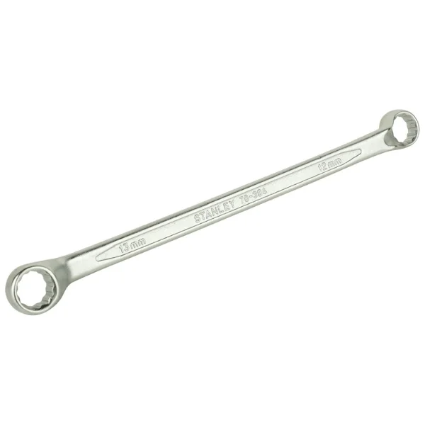 STANLEY 70-384E Shallow Offset Bi-Hex Ring CRV Spanner 12x13mm – Pan India Industrial Supply