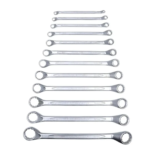STANLEY 70-395E 12PCS Shallow Offset Bi-Hex Spanner Set (6x7–30x32mm)