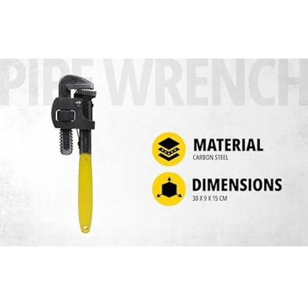 STANLEY 71-642 Pipe Wrench (Stillson Pattern) – 300mm / 12 Inch