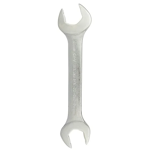 STANLEY 72-062 Double Ended Open Jaw CRV Spanner 36x41mm