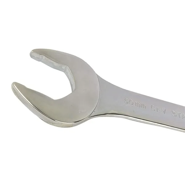 STANLEY 72-066 Double Ended Open Jaw CRV Spanner 55x60mm