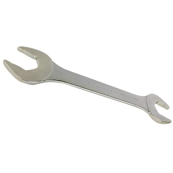 STANLEY 72-066 Double Ended Open Jaw CRV Spanner 55x60mm