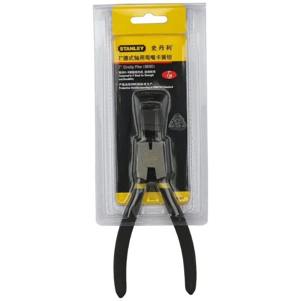 Stanley 84-341-23 Bent External Circlip Plier 180mm / 7 Inch Supplier