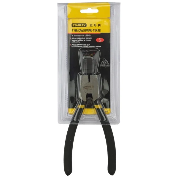 Stanley 84-348-23 Bent External Circlip Plier 230mm / 9 Inch Supplier