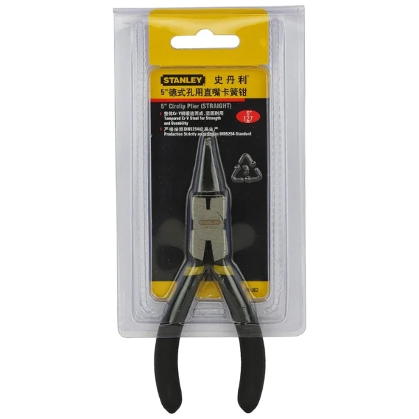 Stanley 84-362-23 Straight Internal Circlip Plier 130mm / 5 Inch Supplier