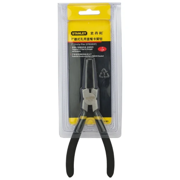 Stanley 84-363-23 Straight Internal Circlip Plier 180mm / 7 Inch Supplier
