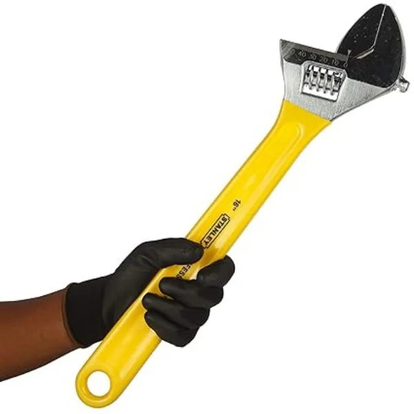 STANLEY 87-796-23 Heavy-Duty Adjustable Spanner – 18 Inch | Pan-India Industrial Supply