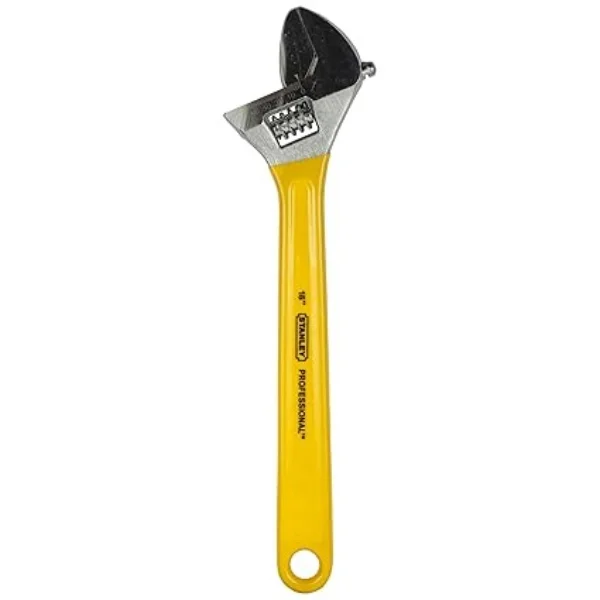 STANLEY 87-796-23 Heavy-Duty Adjustable Spanner – 18 Inch | Pan-India Industrial Supply